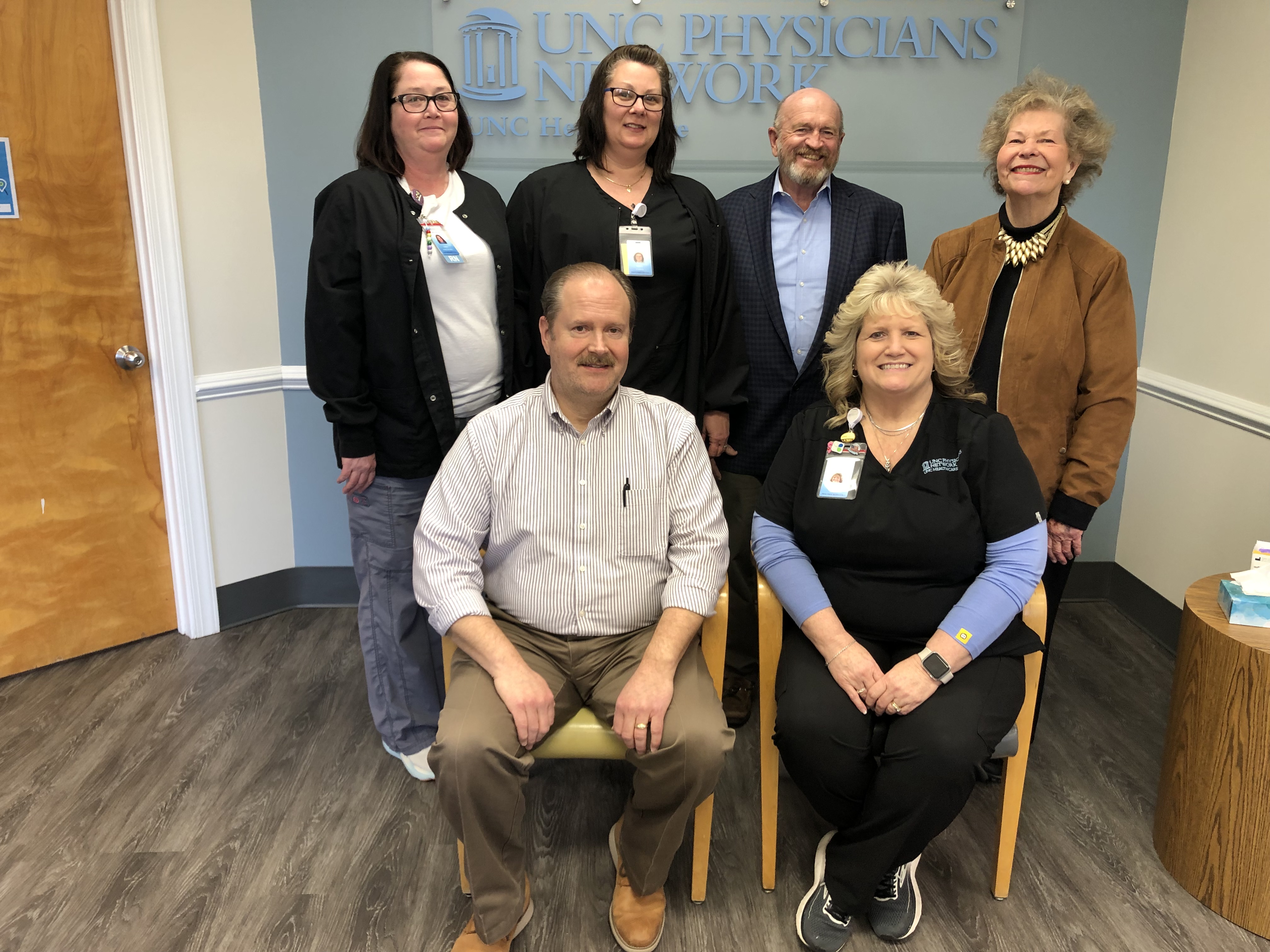 staff at UNC Family Medicine at Princeton