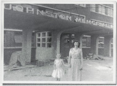 Johnston County Memorial historical photo.