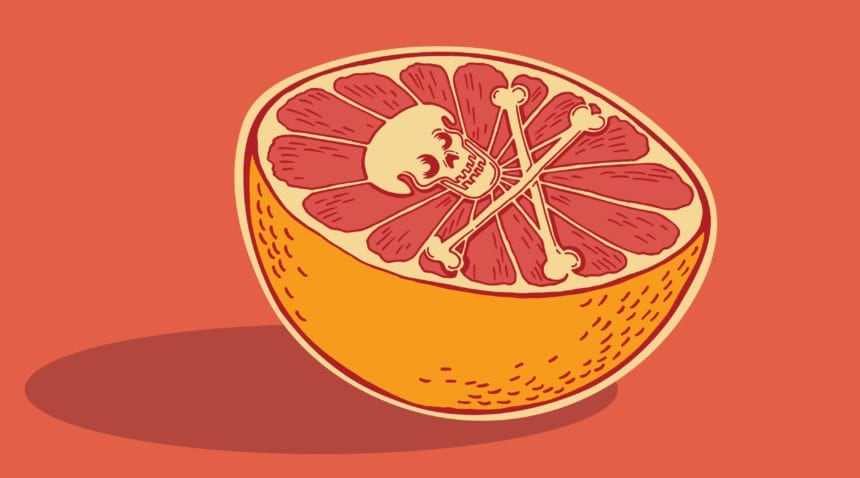 Half of a Grapefruit